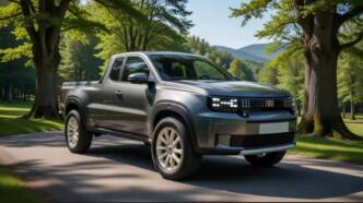 Fiat Grande Panda pickup render