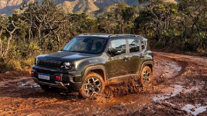 Jeep Renegade restyling Brasile