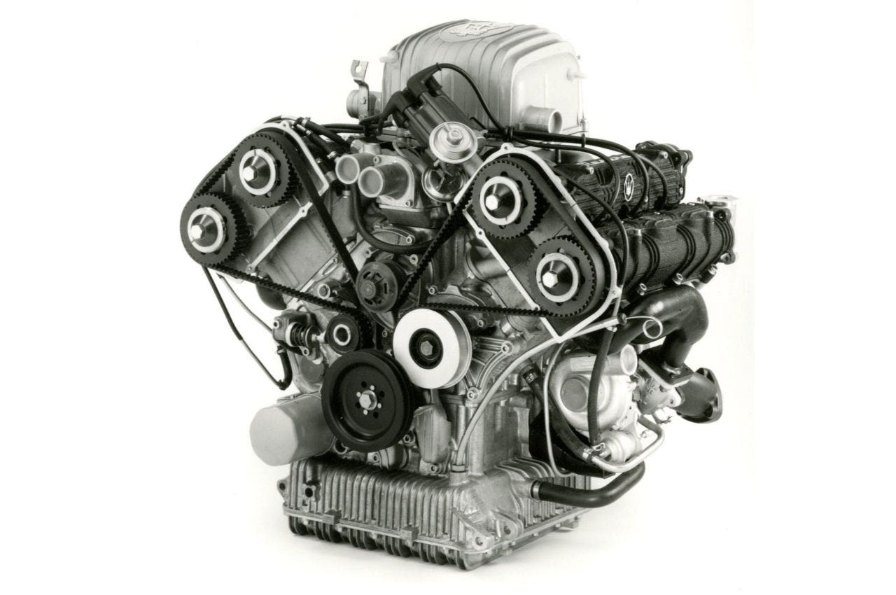 Maserati 6.36 motore