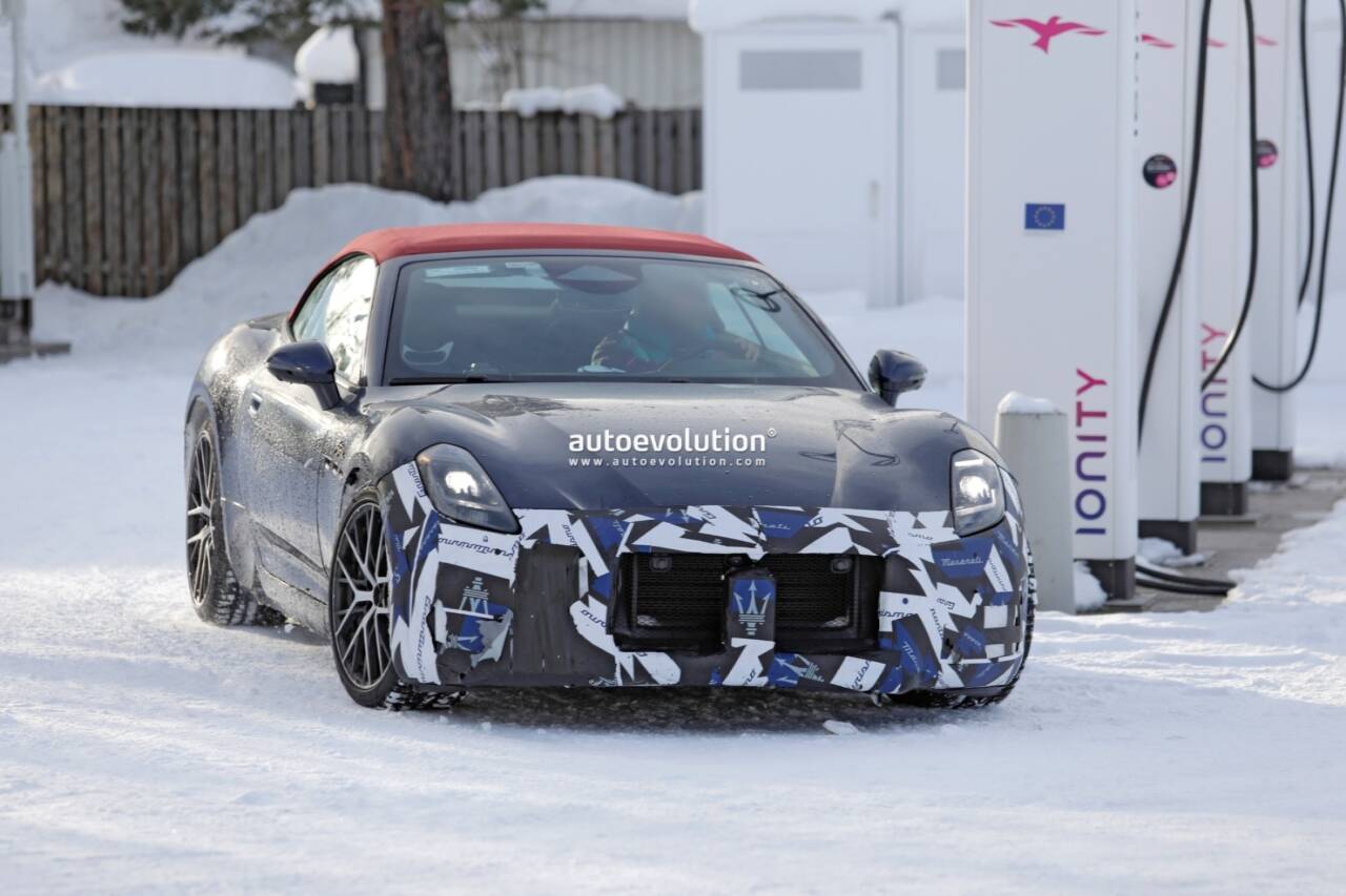 Maserati GranCabrio 2027 spy