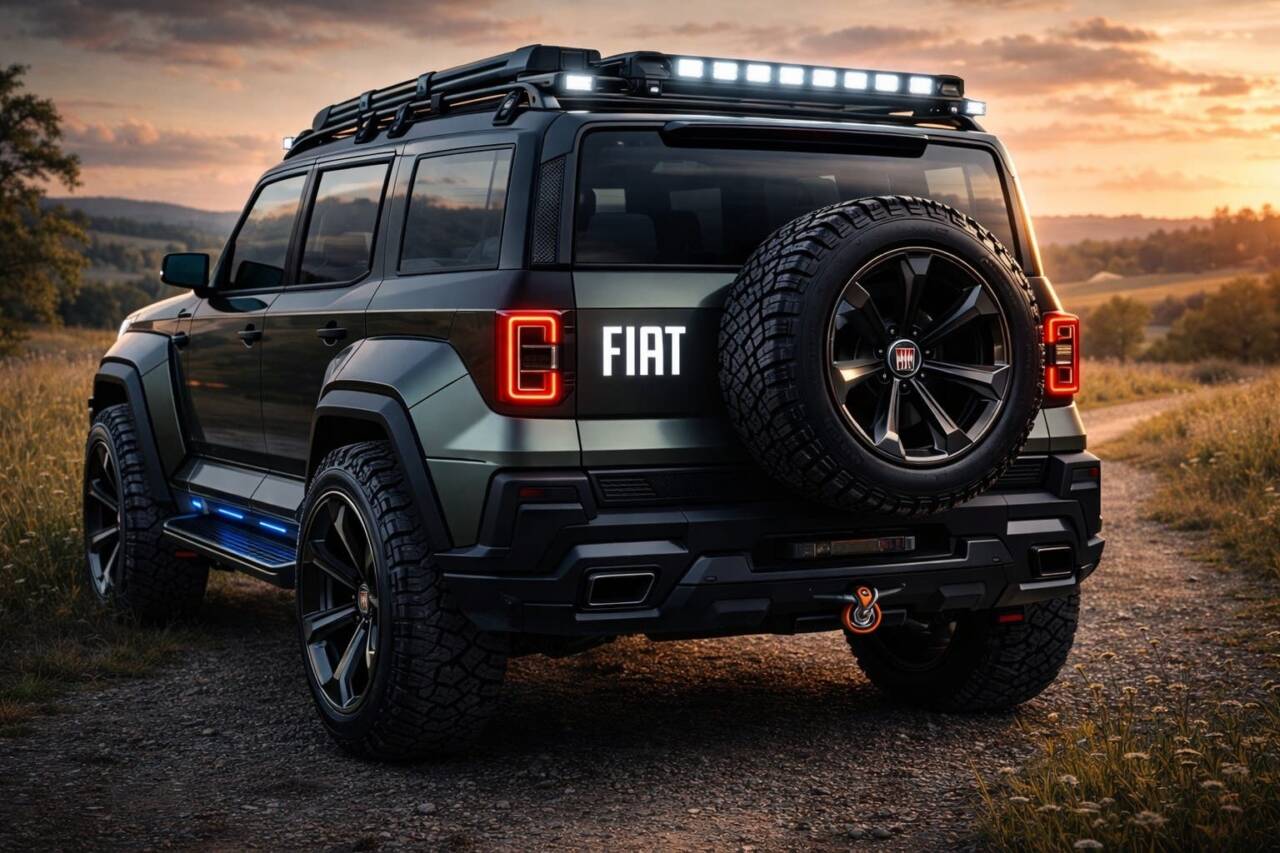 Nuova Fiat Campagnola render