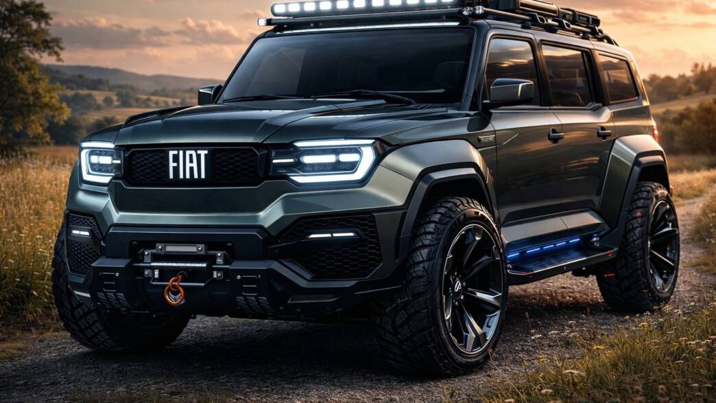 Nuova Fiat Campagnola render
