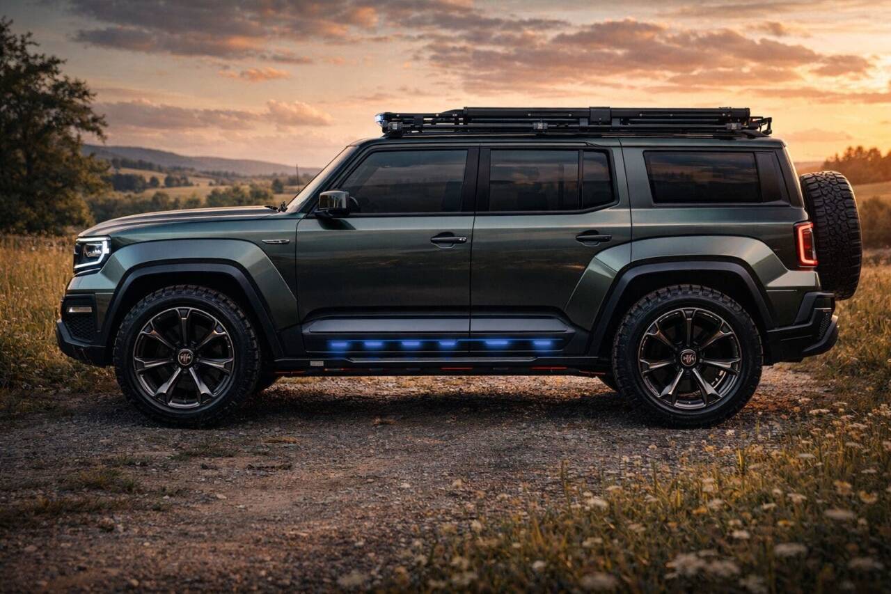 Nuova Fiat Campagnola render