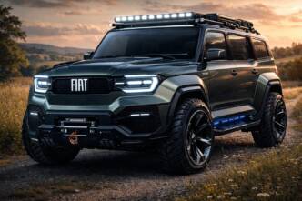 Nuova Fiat Campagnola render