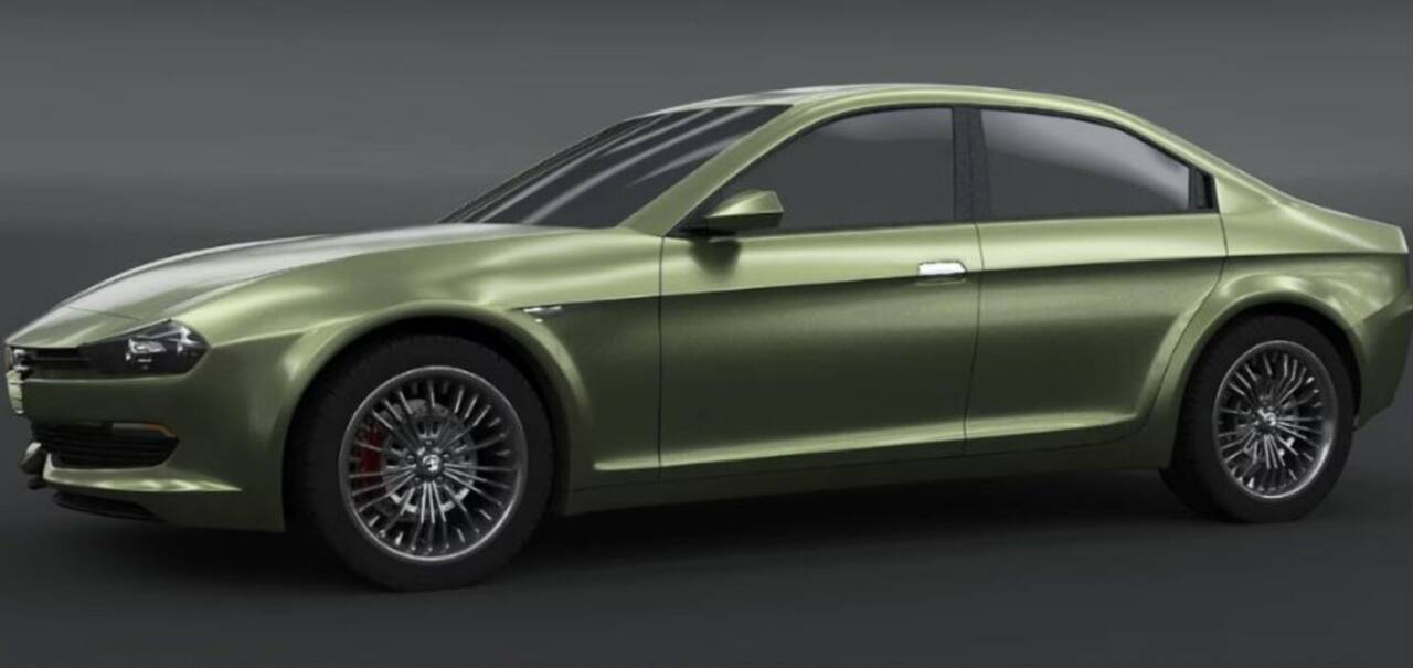 alfa romeo Giulia render