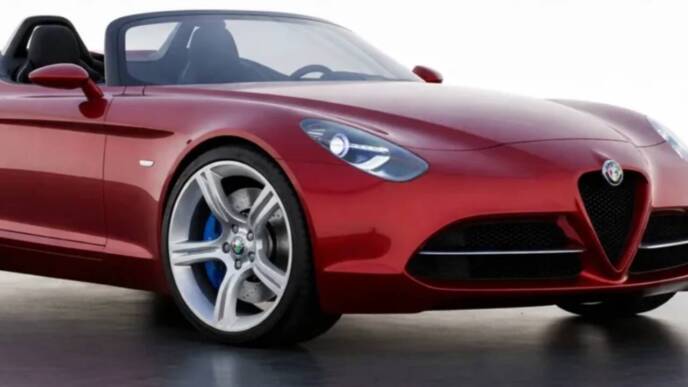 alfa romeo spider render