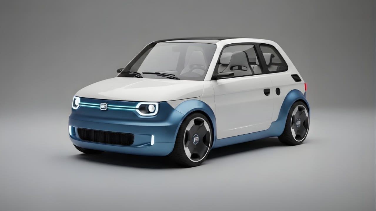 fiat 126 render