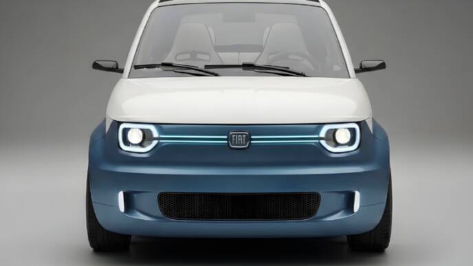 fiat 126 render