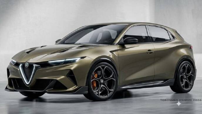 Alfa Romeo 147 render