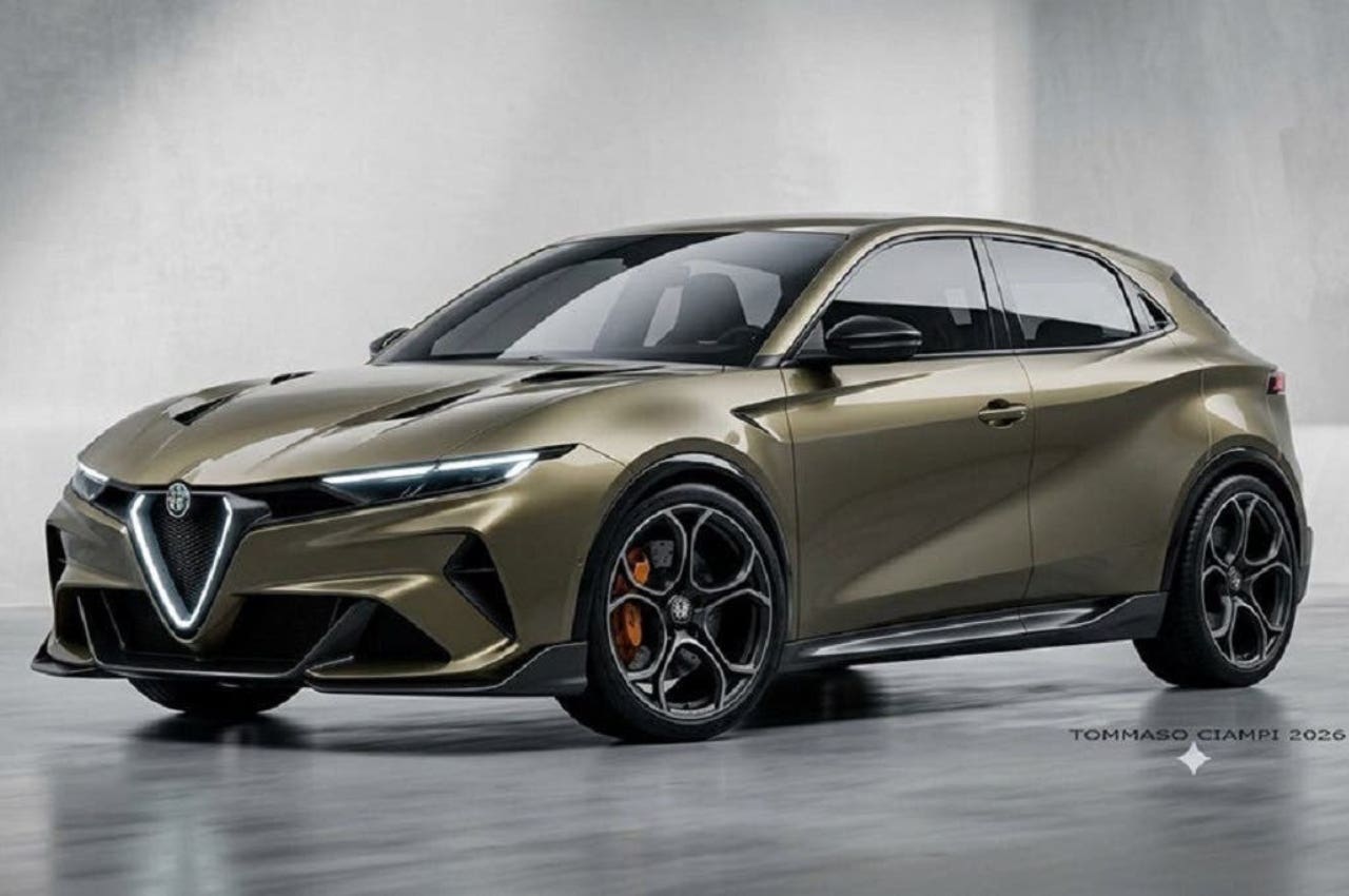 Alfa Romeo 147 render