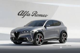 Alfa Romeo Tonale render