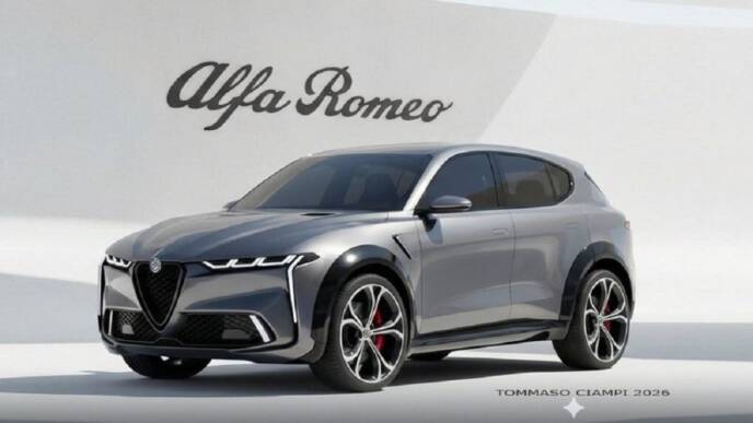 Alfa Romeo Tonale render