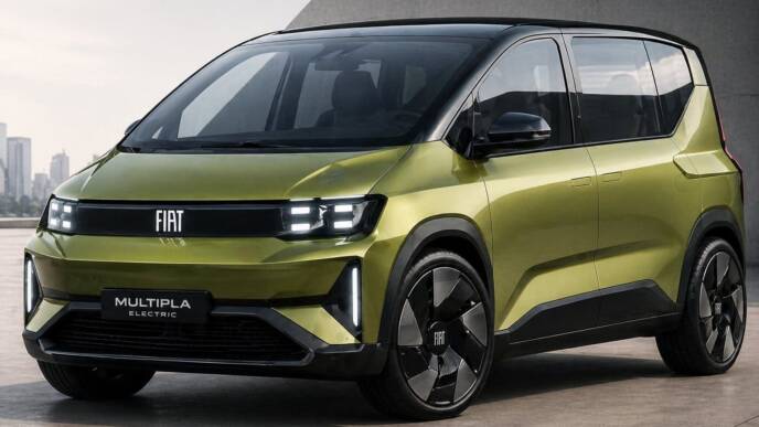 Fiat Multipla render