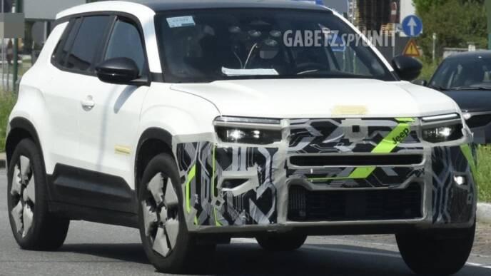 Jeep Avenger 2027 foto spia