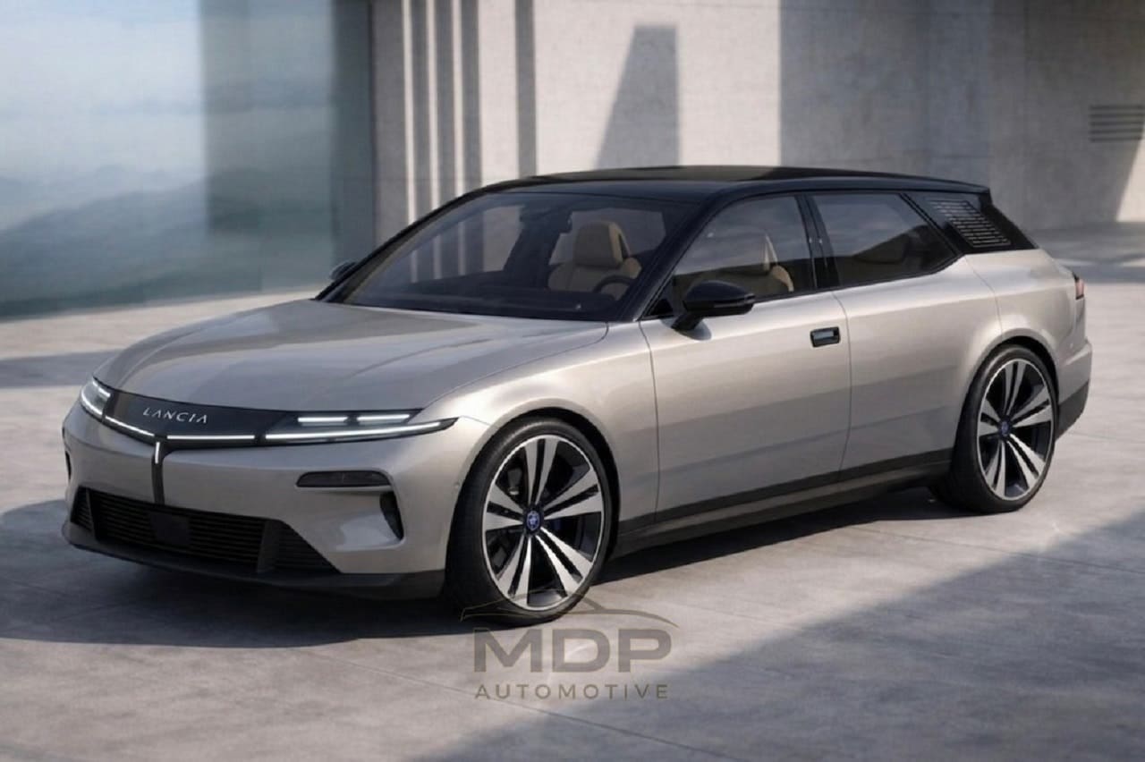 Lancia Beta HPE render