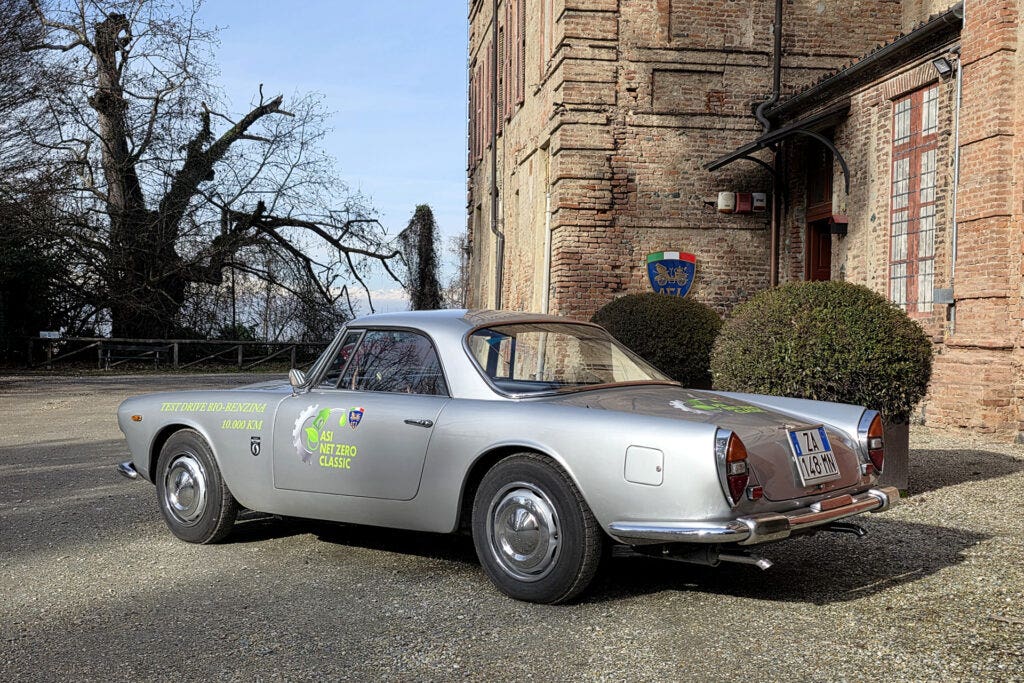 Lancia Flaminia a bio benzina