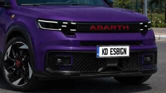 Nuova Abarth Fastback render