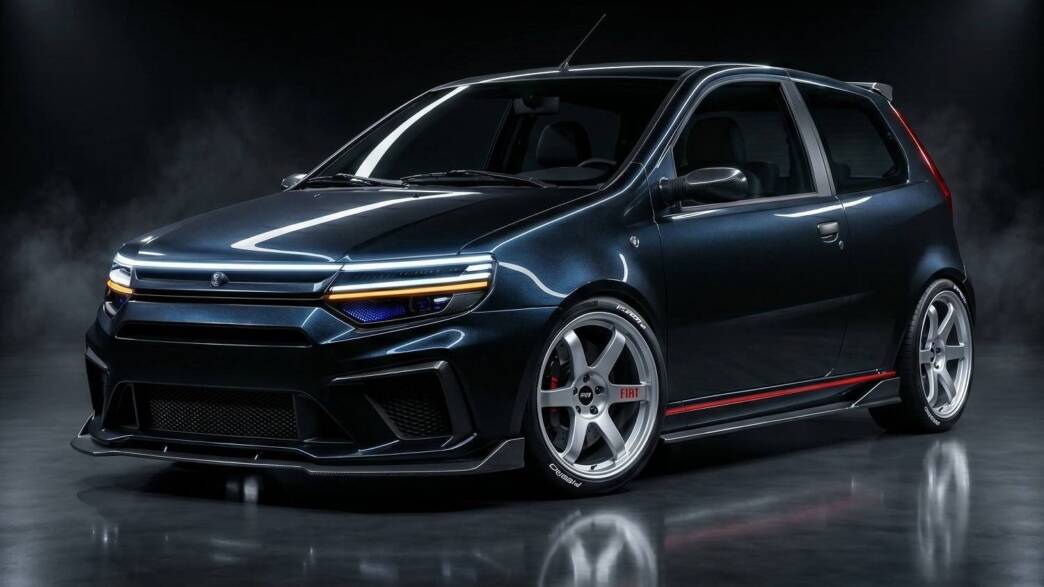 Nuova Fiat Punto render