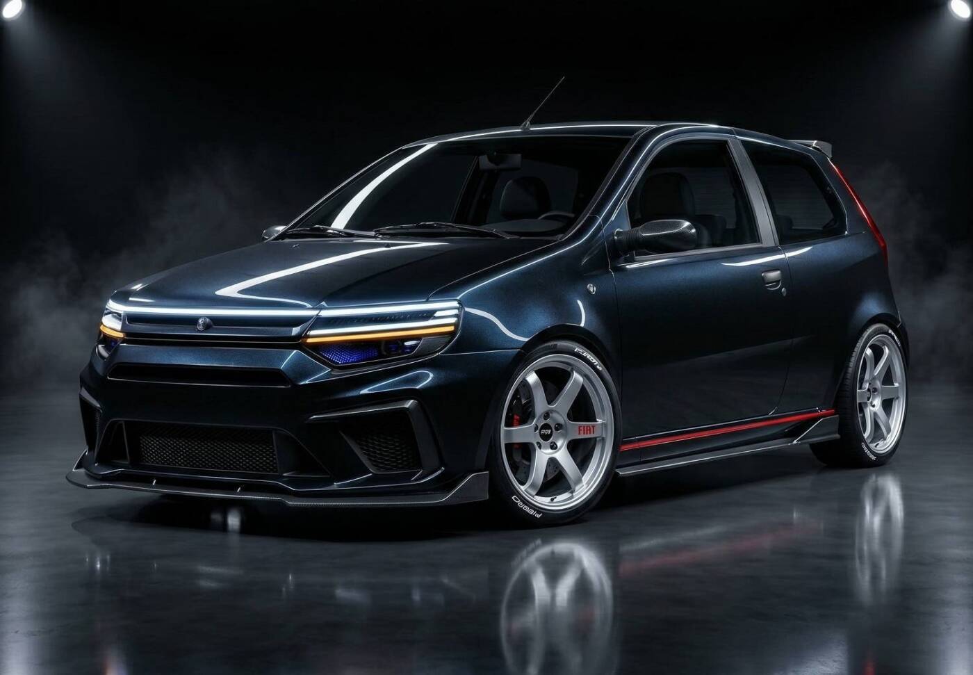 Nuova Fiat Punto render