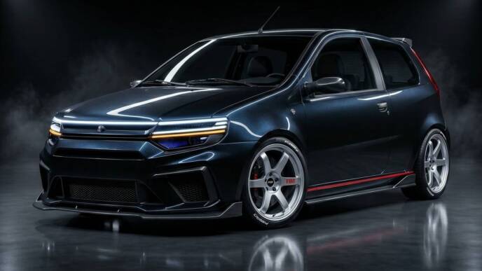 Nuova Fiat Punto render