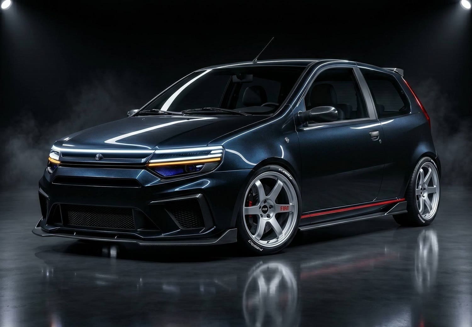 Nuova Fiat Punto render