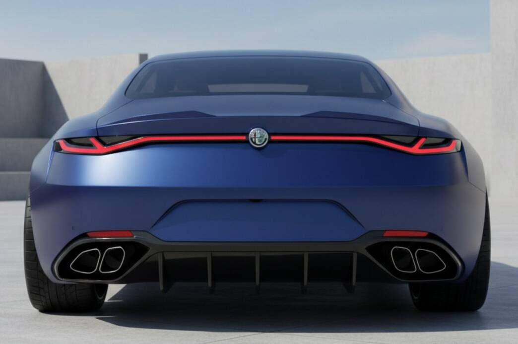 alfa romeo berlina render