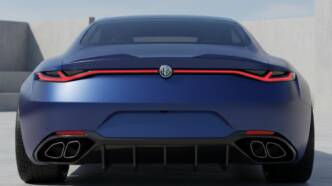 alfa romeo berlina render