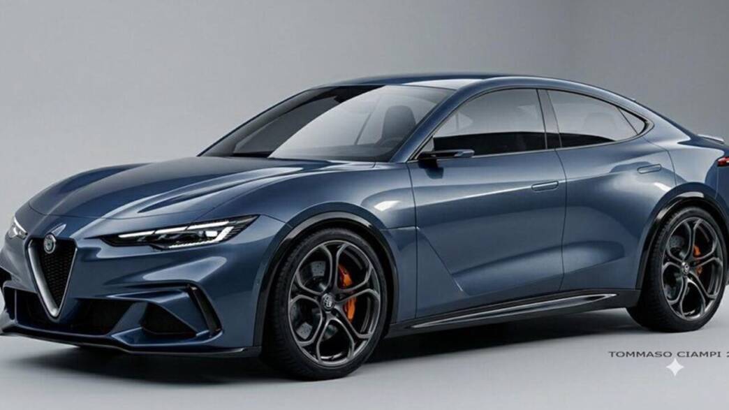 Alfa Romeo Giulia render