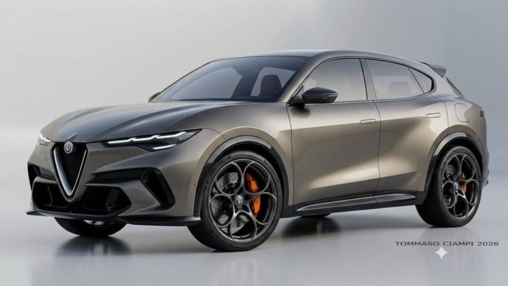Alfa Romeo Stelvio render
