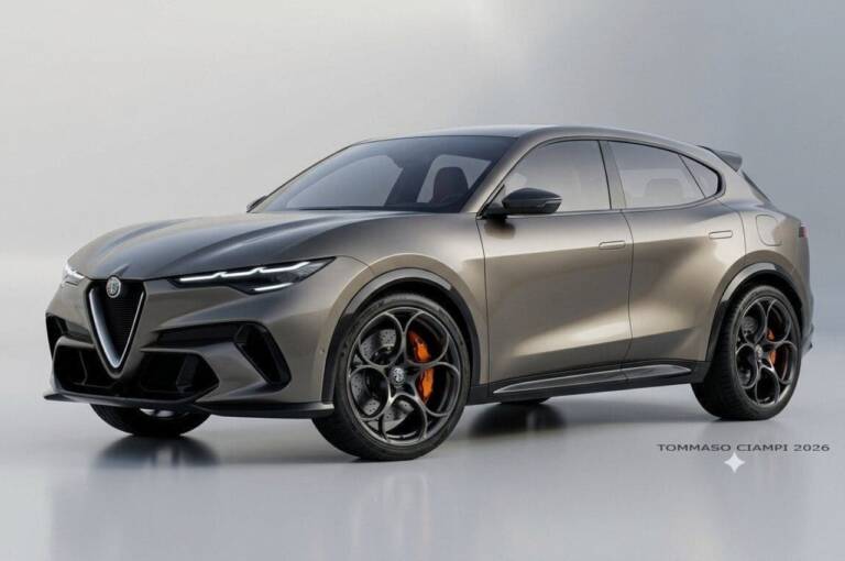 Alfa Romeo Stelvio: nuova ipotesi digitale con stile da vera sportiva