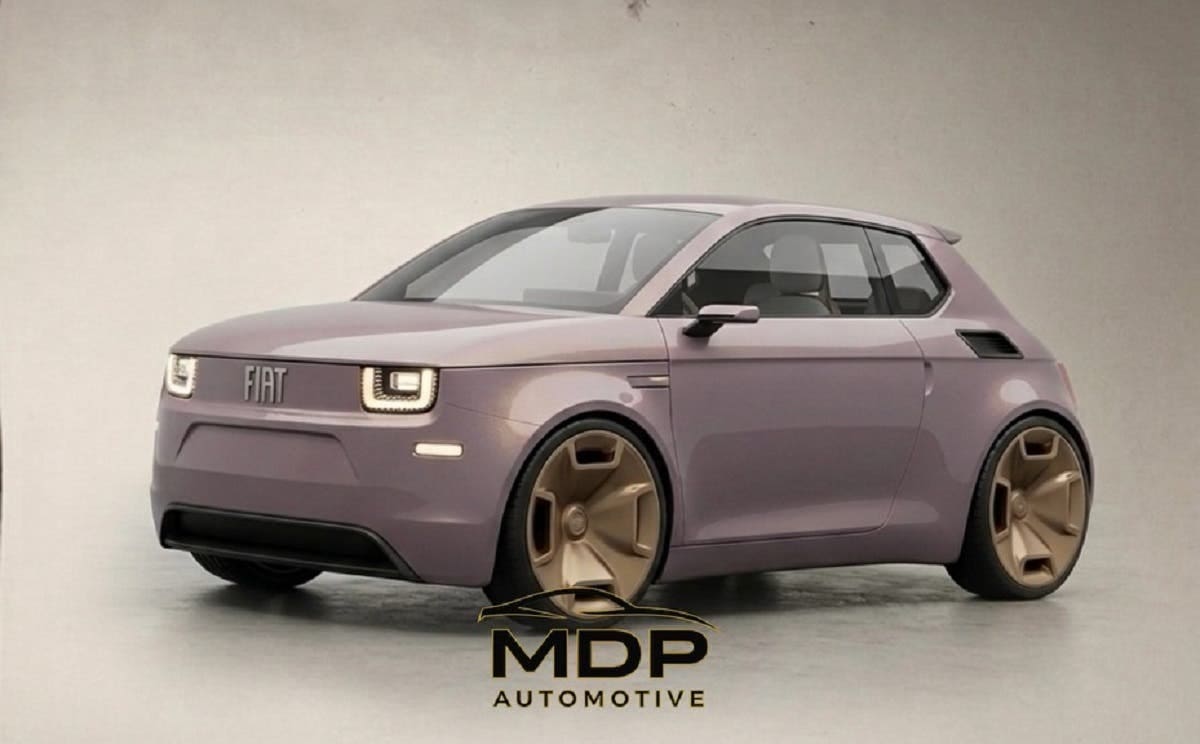 Fiat 126 render