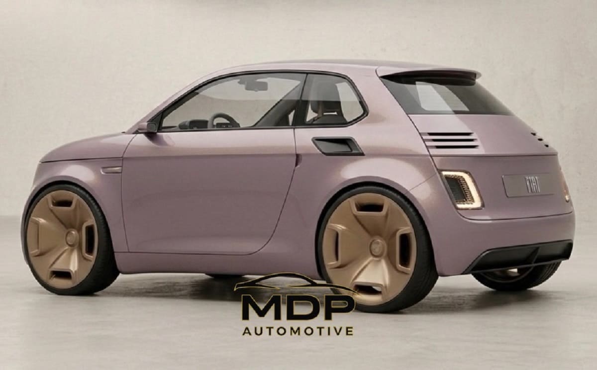 Fiat 126 render