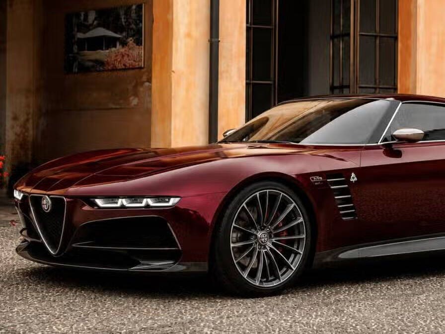 Alfa Romeo Montreal render