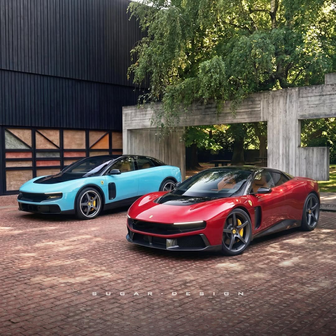ferrari luce render