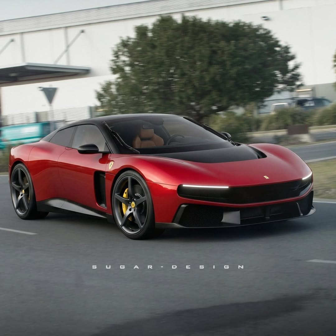 ferrari luce render