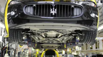 maserati, fabbrica