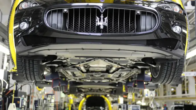 maserati, fabbrica