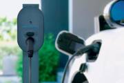 veicolo elettrico in carica