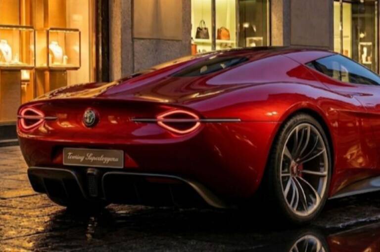 Alfa Romeo, il sogno in digitale: questa 8C Touring fa rumore solo a vederla