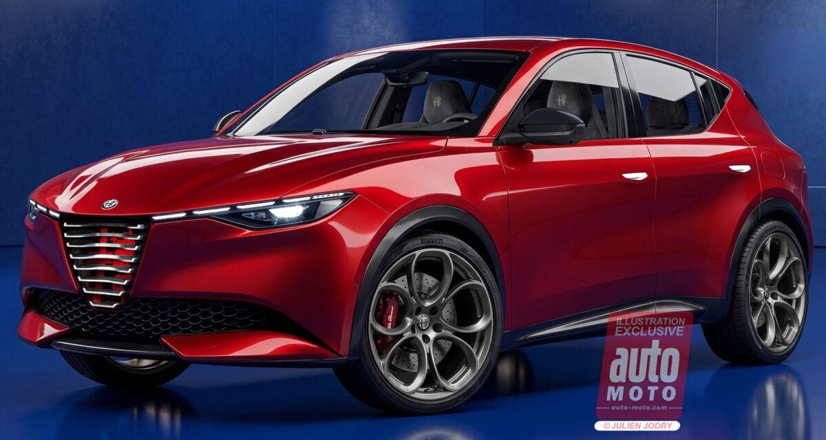 Alfa Romeo Milano 2028 render