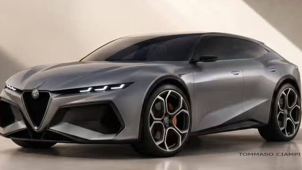 render futuro C-SUV Alfa Romeo