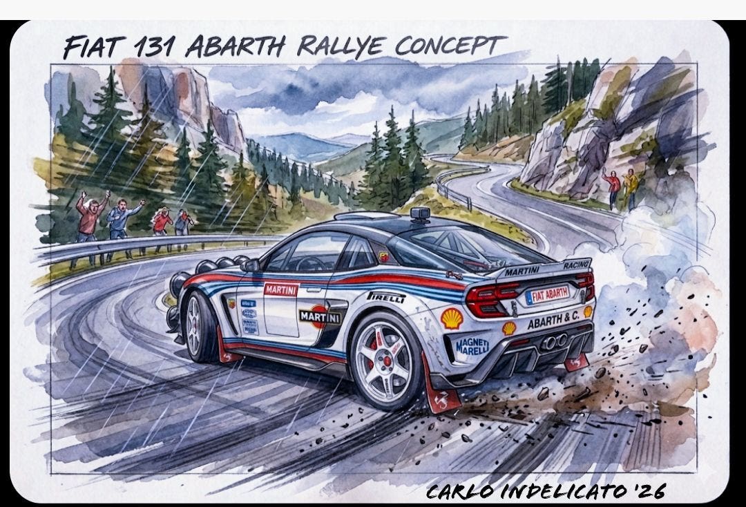 Fiat 131 Abarth Concept 2026