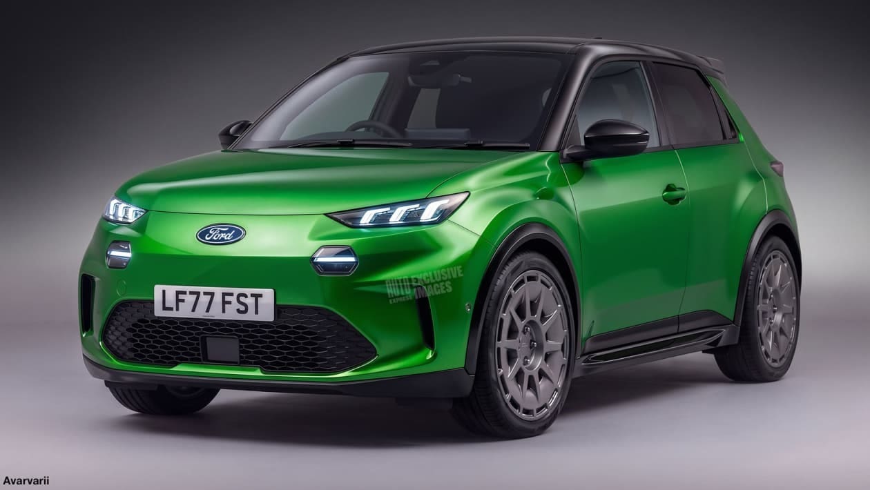 Ford Fiesta render