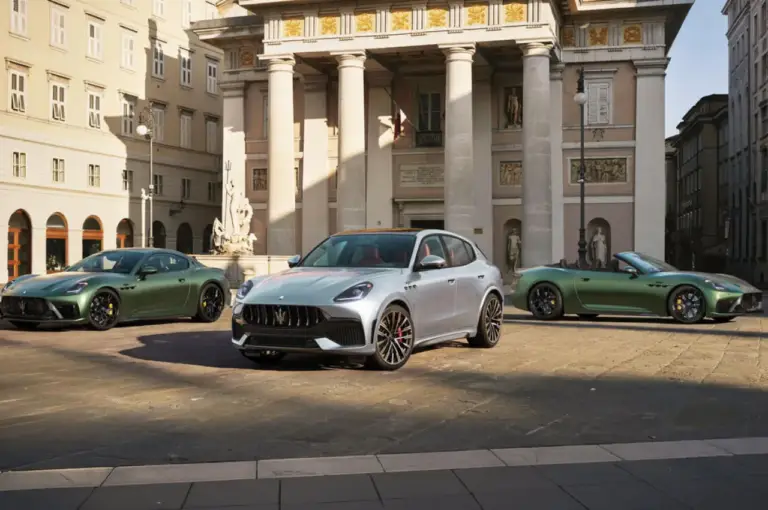 Grecale, GranTurismo, GranCabrio: centenario Maserati con restyling