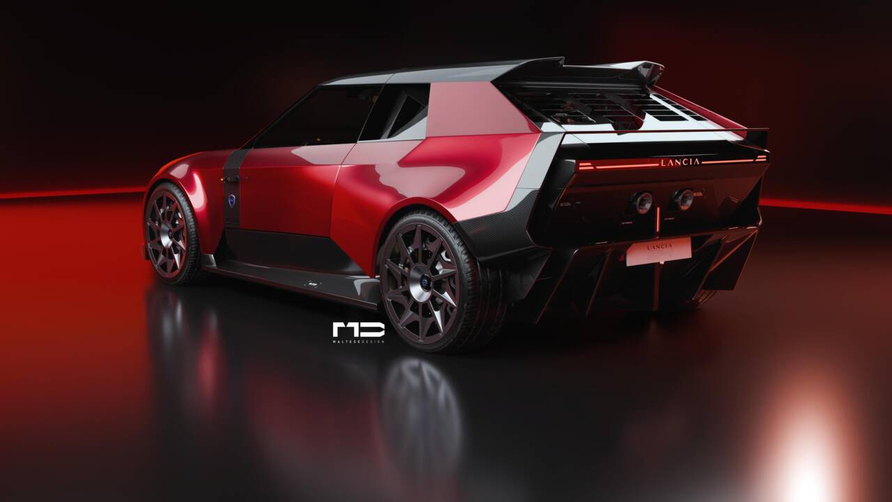 Lancia Delta S4 maltese design