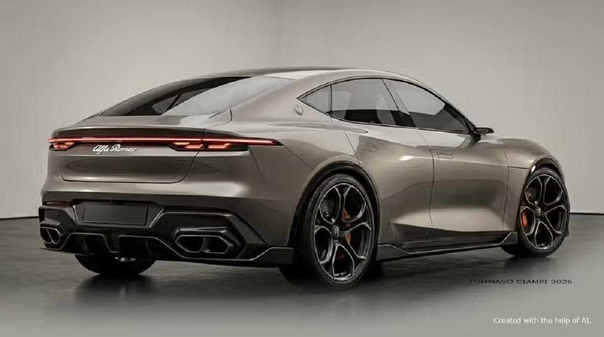alfa romeo giulia render