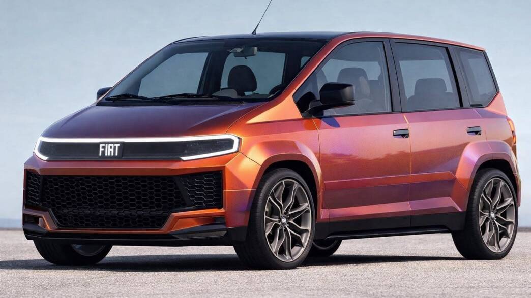 Nuova Fiat Multipla render