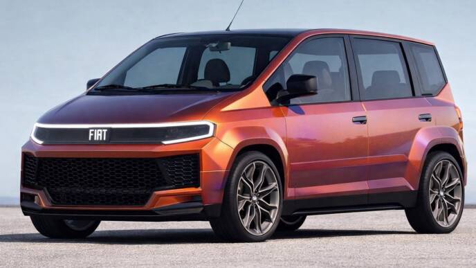 Nuova Fiat Multipla render