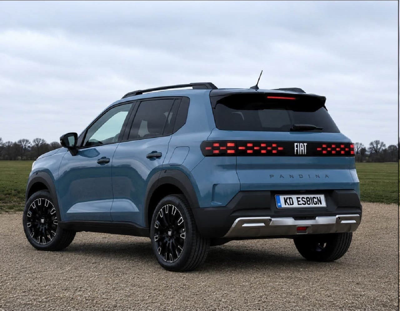 Nuova Fiat Pandina render