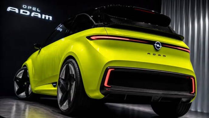 opel adam render